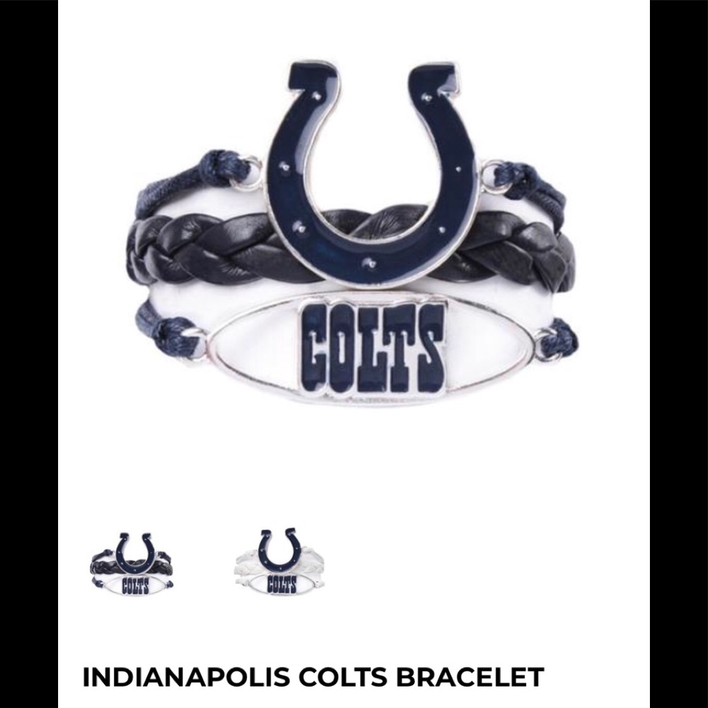 Ashley Bridget Indianapolis Colts Bracelet